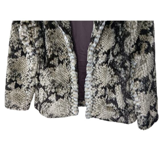 Unreal Fur Fame Faux Fur Jacket SZ S - Picture 5 of 14